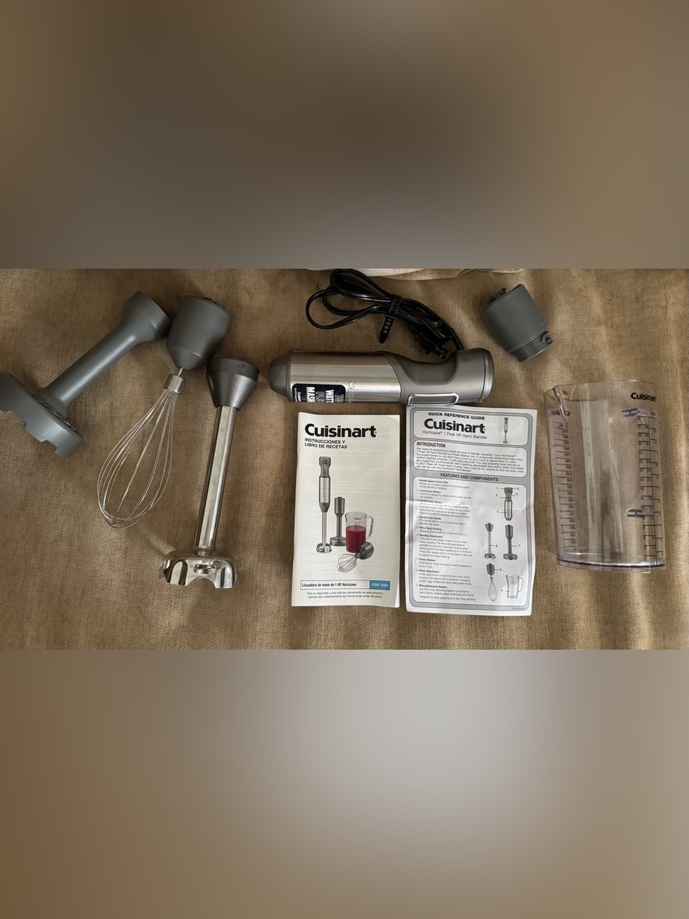 LNWOT Cuisinart corded immersion blender